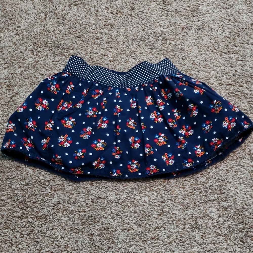 Girls floral skirt